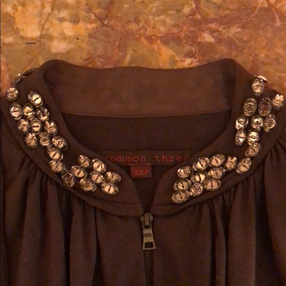 A Common Thread Brown Knit Jacket - image 6